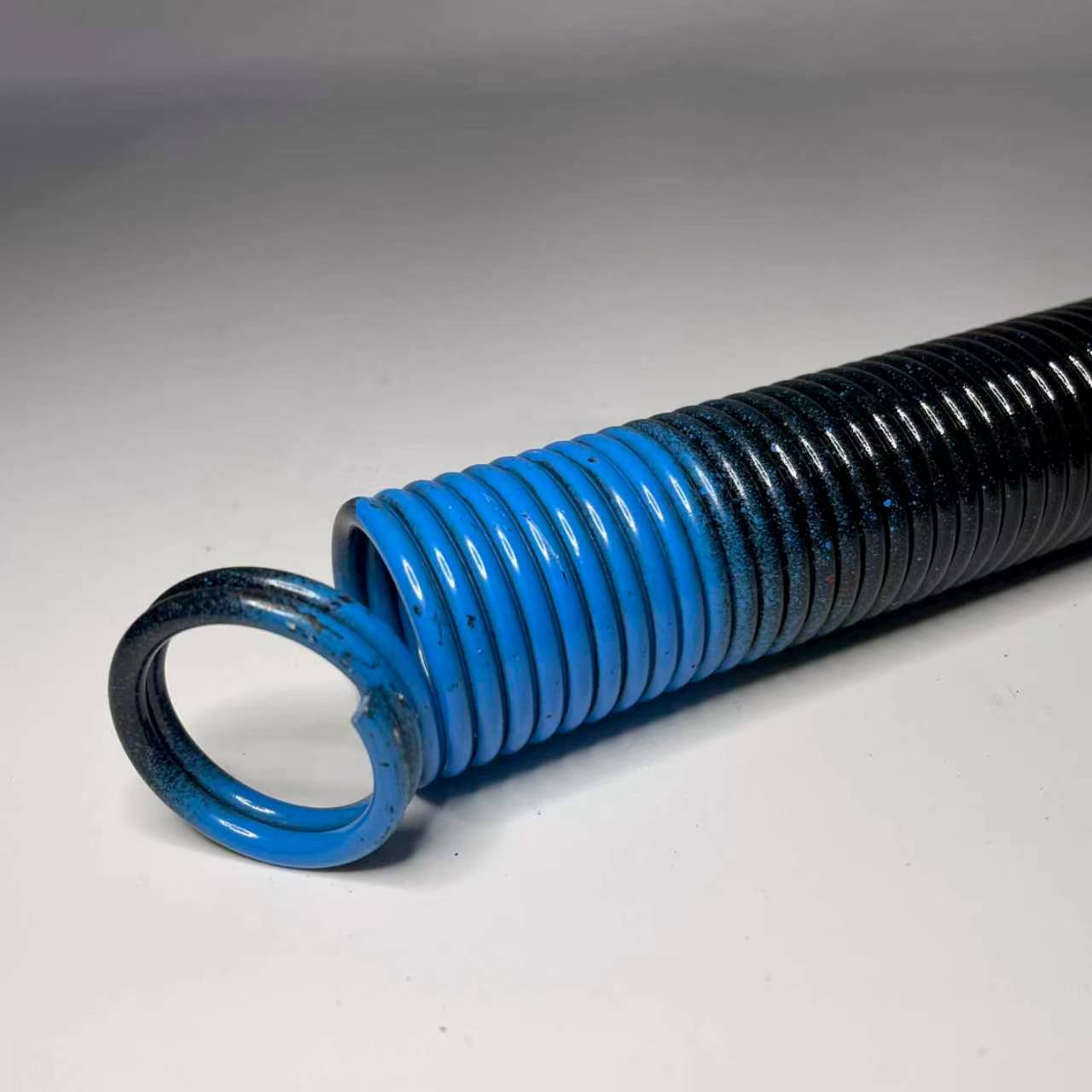 Light Blue Color-Coded Extension Spring