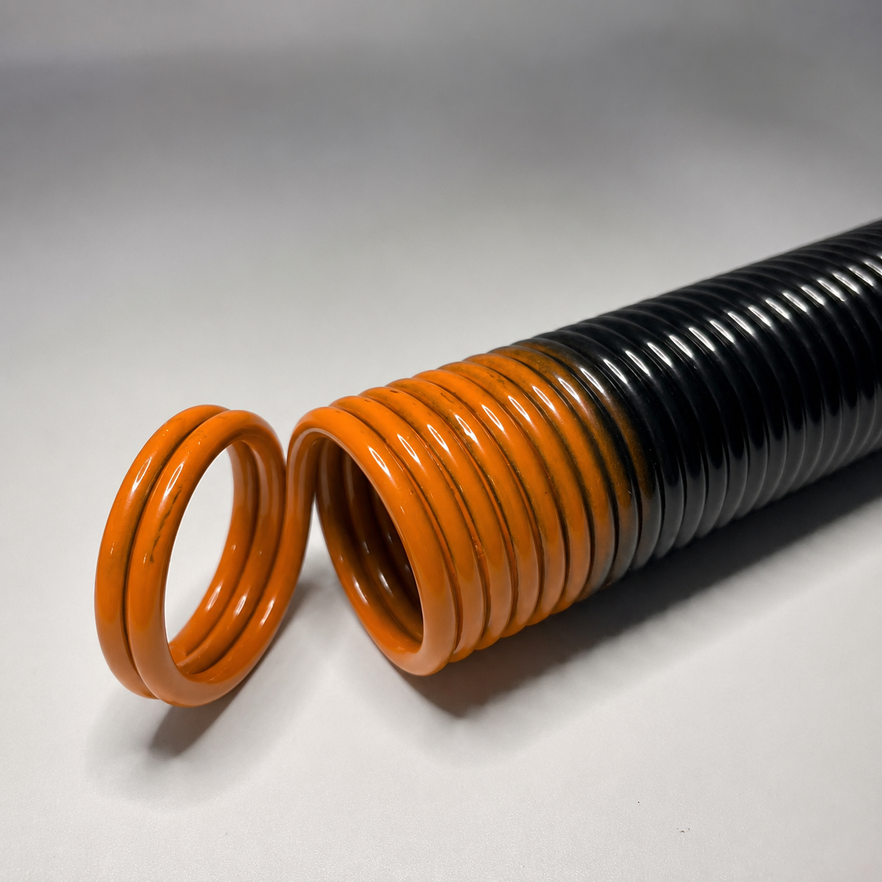 Orange Color-Coded Extension Spring